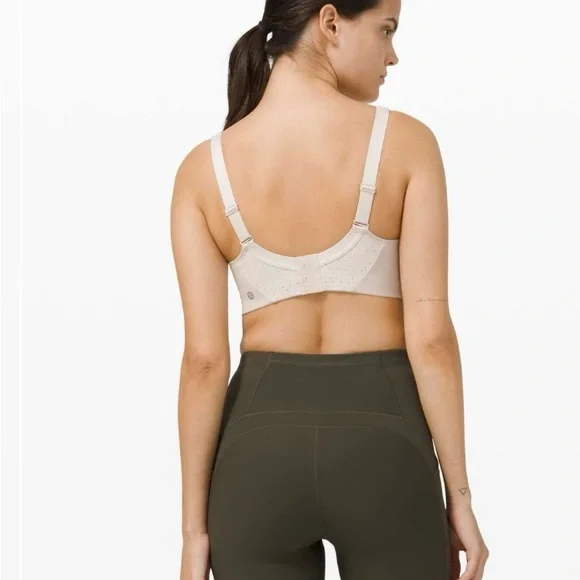Lululemon Run Times Bra *High Support 36DDD Nude - Picture 2 of 7